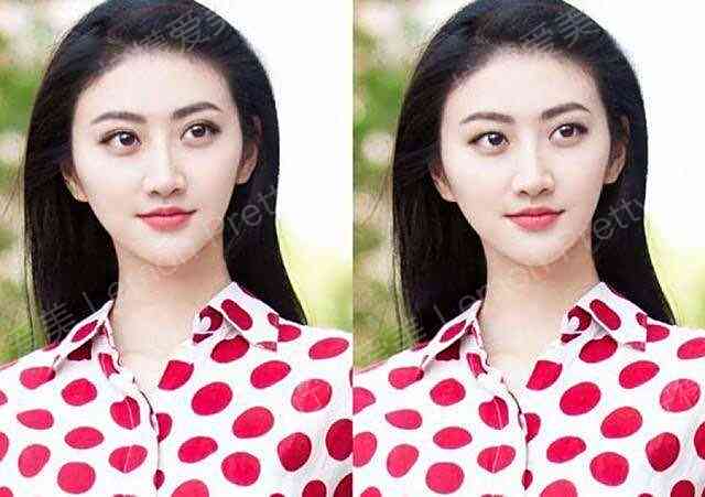 明星双眼皮被p成单眼皮后,赵丽颖像老婆婆,最没差别的却是baby