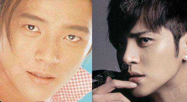 罗志祥的双眼皮让他帅了不少,形成了迷人的电眼