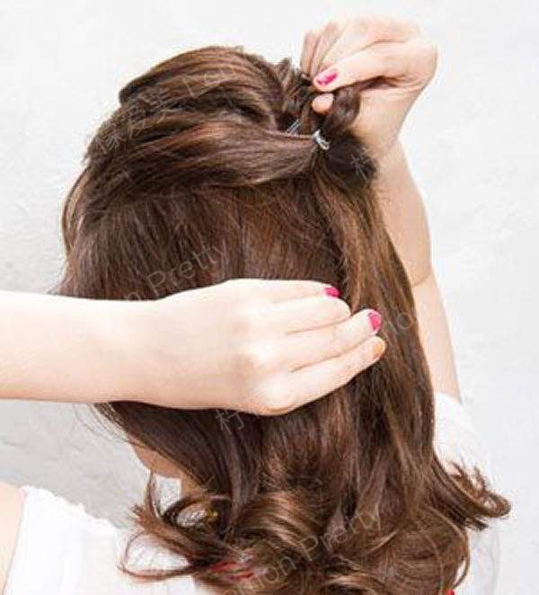 90%的男人都喜欢女人这样扎头发!周末约会元气满满!